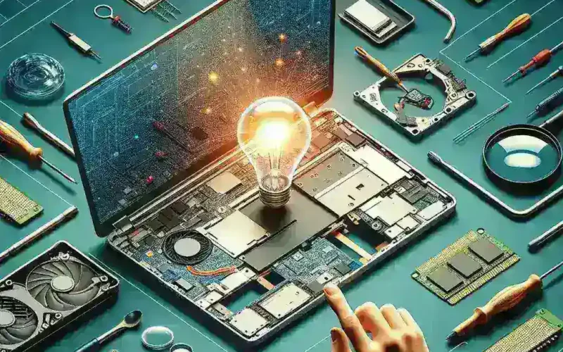 "Framework Laptop showcasing modular components for easy repairs, highlighting the growing popularity of right-to-repair initiatives in technology."